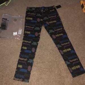 Hollywave Allover Denim Pant